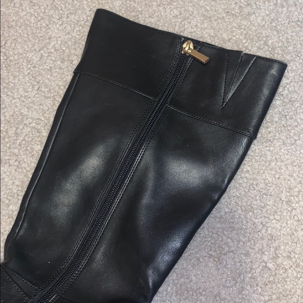Banana‎ Republic Black Riding Boots 8.5 - Picture 6 of 7